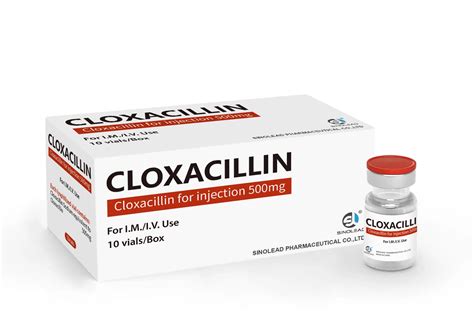 Cloxacillin .